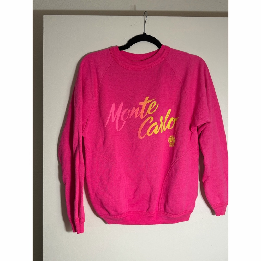 Pink Women's Crew Neck Sweater